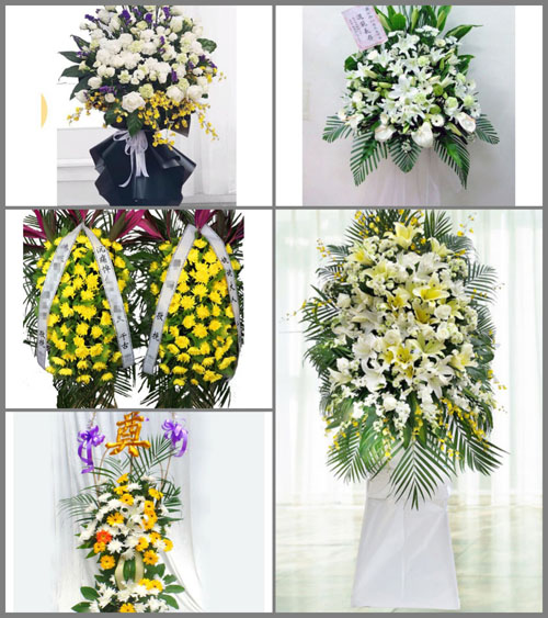 福建三明大田县桃源镇蓝玉村白事花篮预定